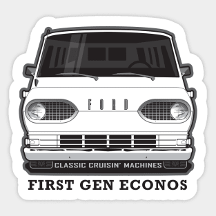 First Gen Econos 1961 - 1967 BW Sticker